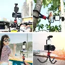 Video -Making Tripod Kit For Live Broadcast 3 In 1 With Microphone, Led Light, Mini Stand & Remote Control, Vloging Kit 2.webp