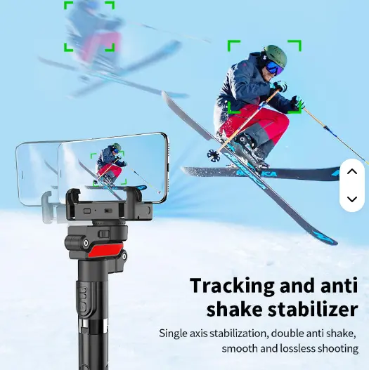 C10 Selfie Stick 360 Rotation Auto Face Tracking Tripod Smart Auto Face Tracking Phone Holder 3.webp