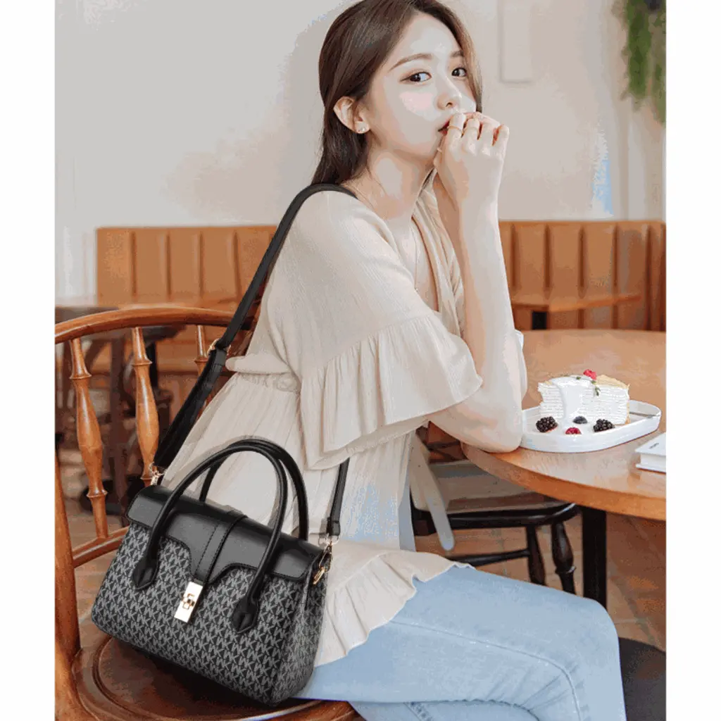 Newest High Quality MK Design American Bag Luxury Women's Handbags (Black).webp