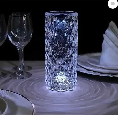 Rose Crystal Diamond Table Lamp 4.webp