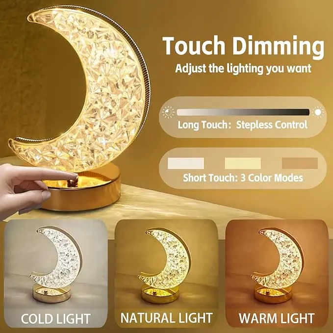Bedroom Crystal Touch Dimming Night Light 1.webp