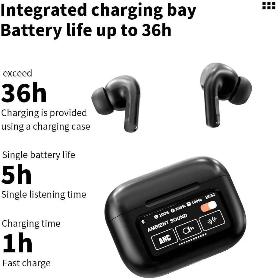 A9 Pro ANC Touch Screen Earbuds 7.webp