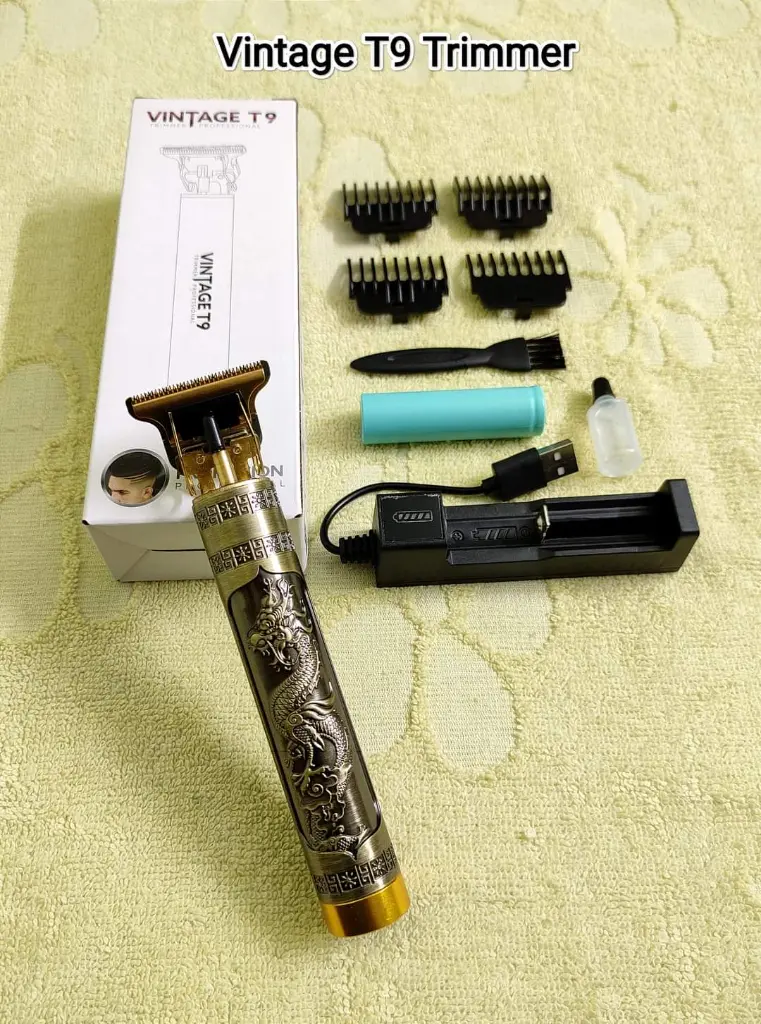 Vintage T9 Hair Cutting Machine Hair Trimmer Recharge Professional Cordless Hair Trimmer 2.webp