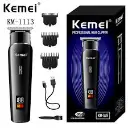 ✂️【Kemei KM-1113】Professional Hair Clipper & Beard Trimmer for Men