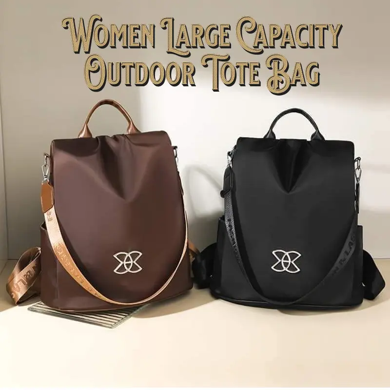 Women Large Capacity Outdoor Tote Bag