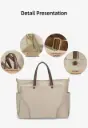 Women's Tote Bag Large Capacity 14 Inch & 15.6 Inch Laptop Shoulder Bag