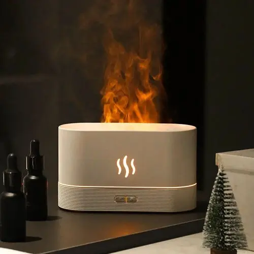 Flame Aroma Diffuser with Flame Light