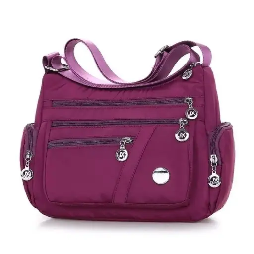 Women’s Nylon Waterproof Large Capacity Crossbody Bag 